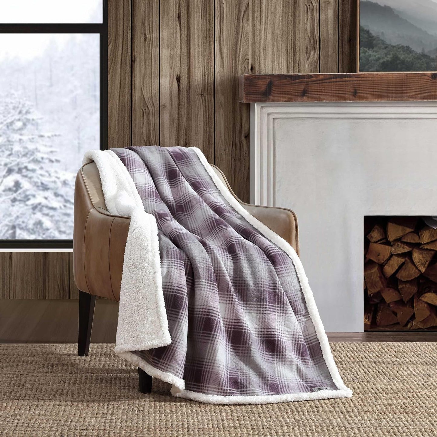 Eddie Bauer Throw Blanket, Soft & Cozy Plaid Bedding Set