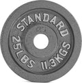 CAP Barbell 2-Inch Olympic Weight Plate - Durable Cast Iron Finish
