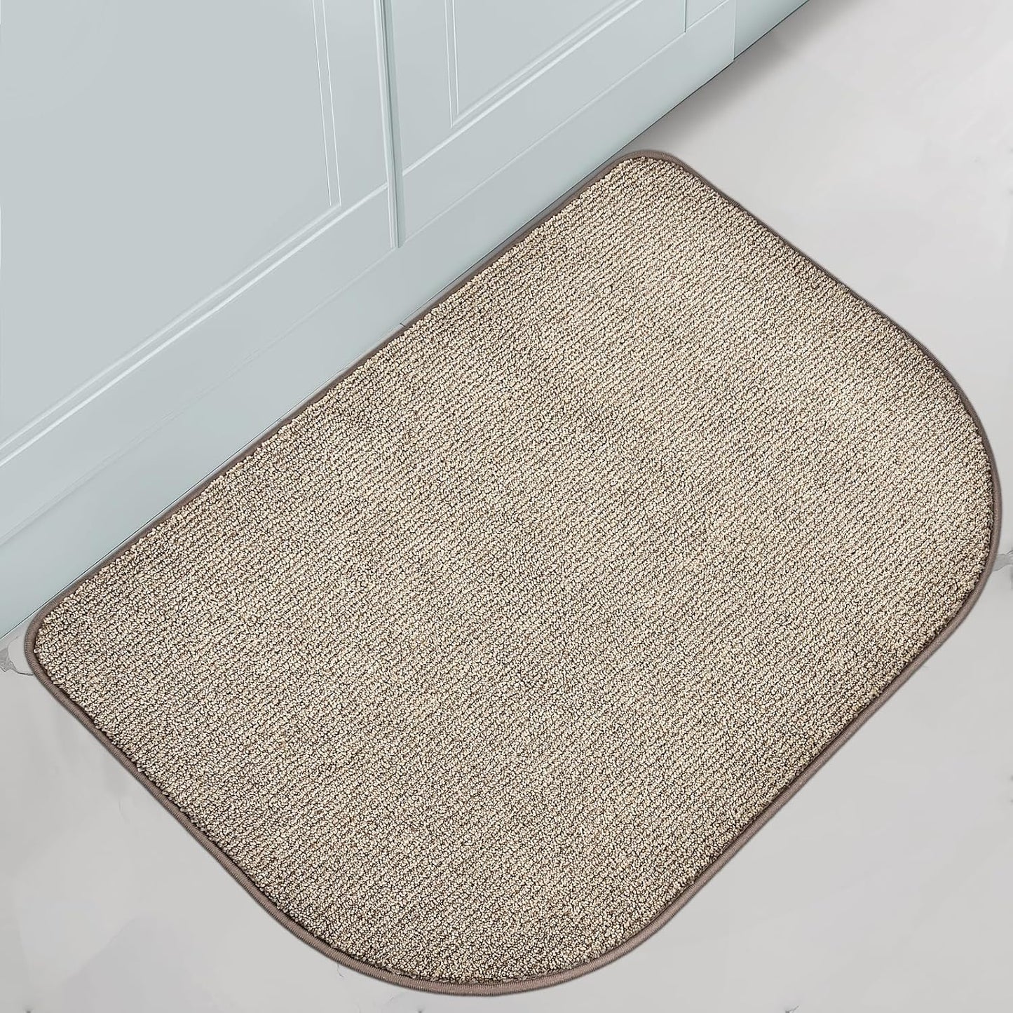 Washable Kitchen Rug 24in x 35.5in Non Slip Mat for Home