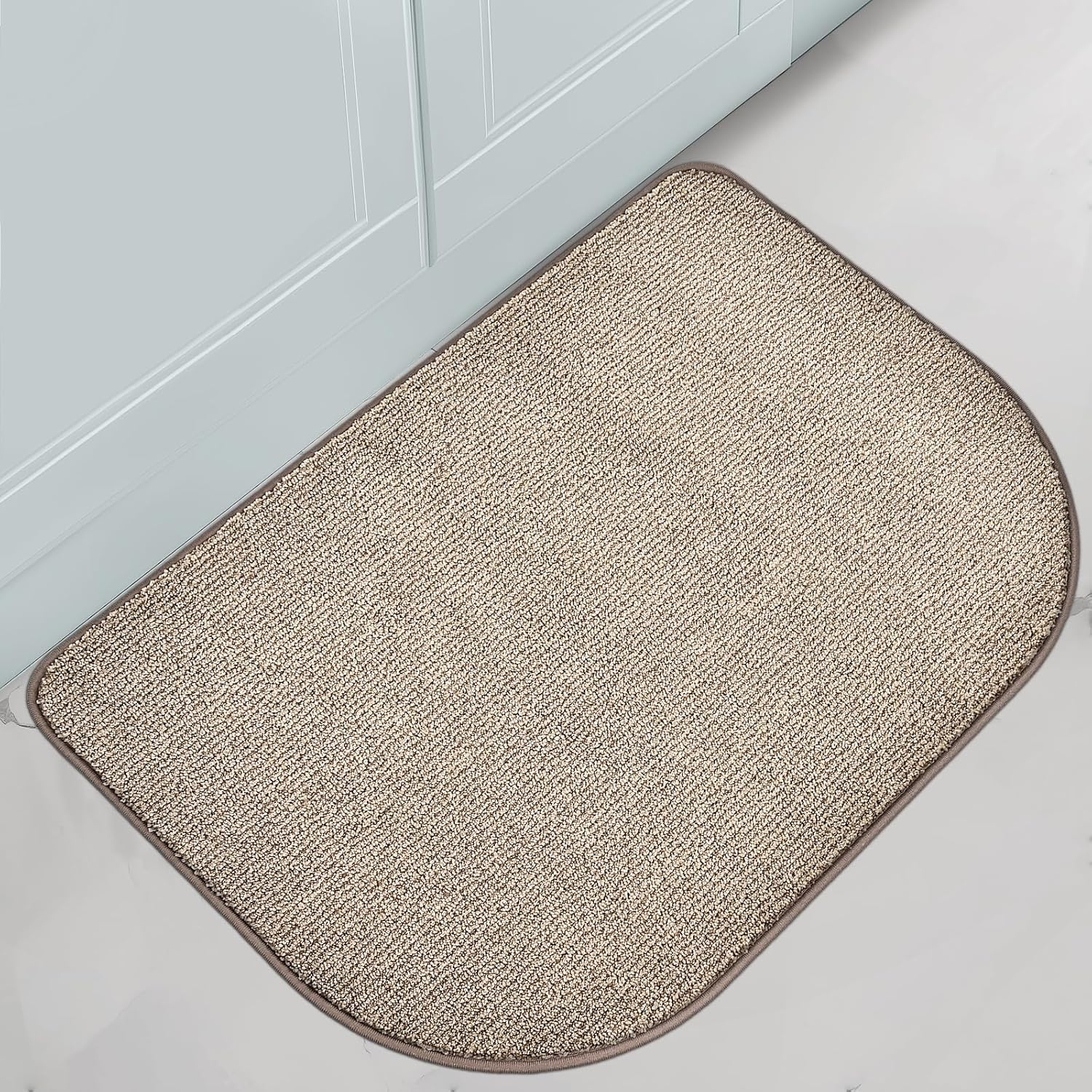 Washable Kitchen Rug 24in x 35.5in Non Slip Mat for Home