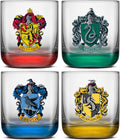 Harry Potter House Pride Short Drinking Glasses - 10oz Set of 4