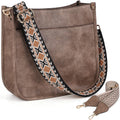 Crossbody Bag Women Vegan Leather Hobo Handbag - Removable Straps is