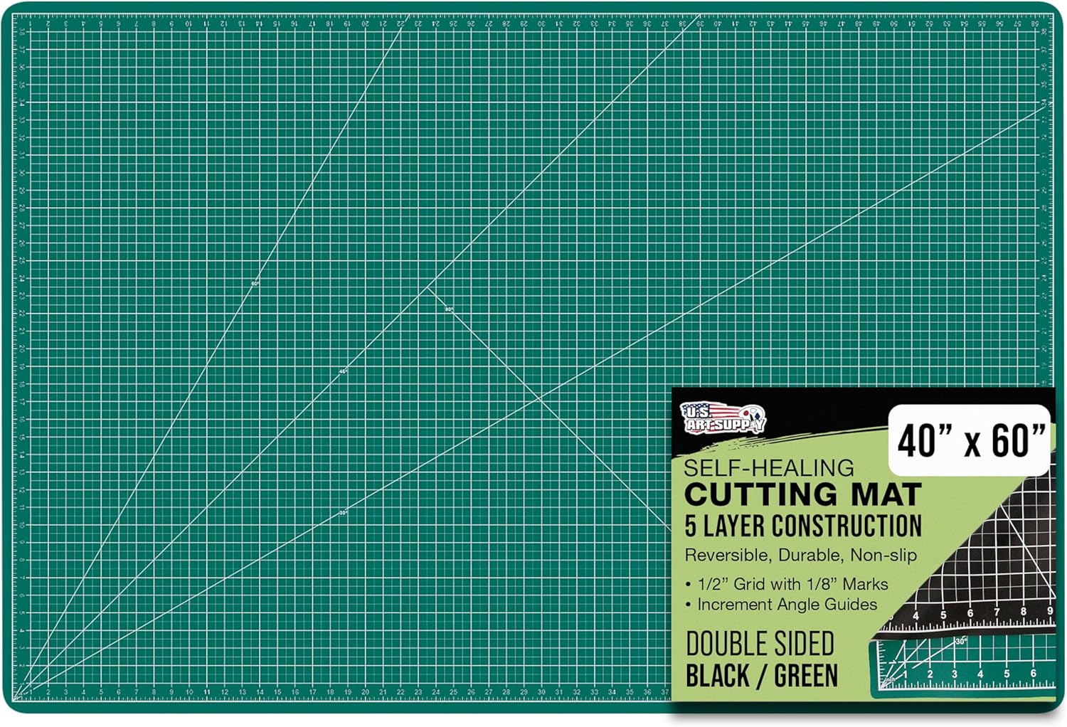 40in x 60in Self-Healing Cutting Mat for Crafts and Sewing