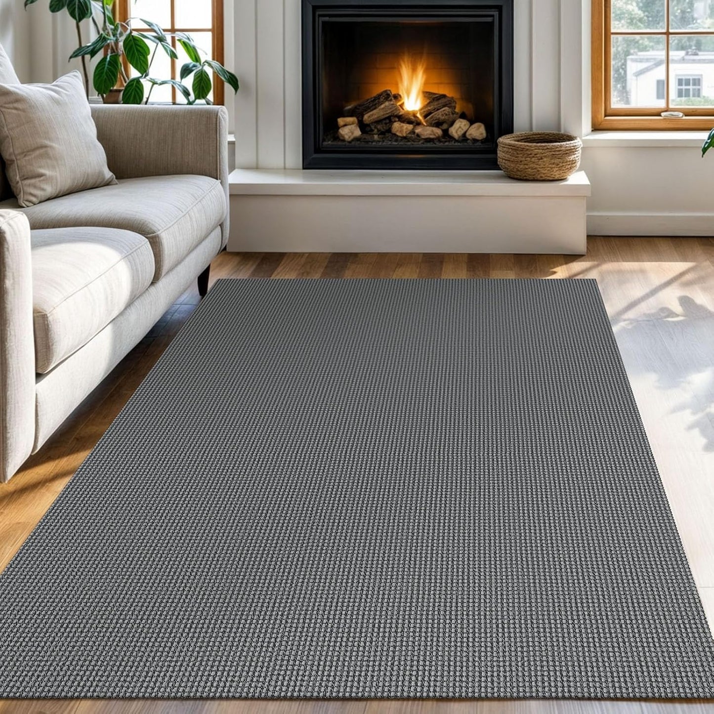 KOZYFLY Boho Rugs for Entryway and Living Room Comfort