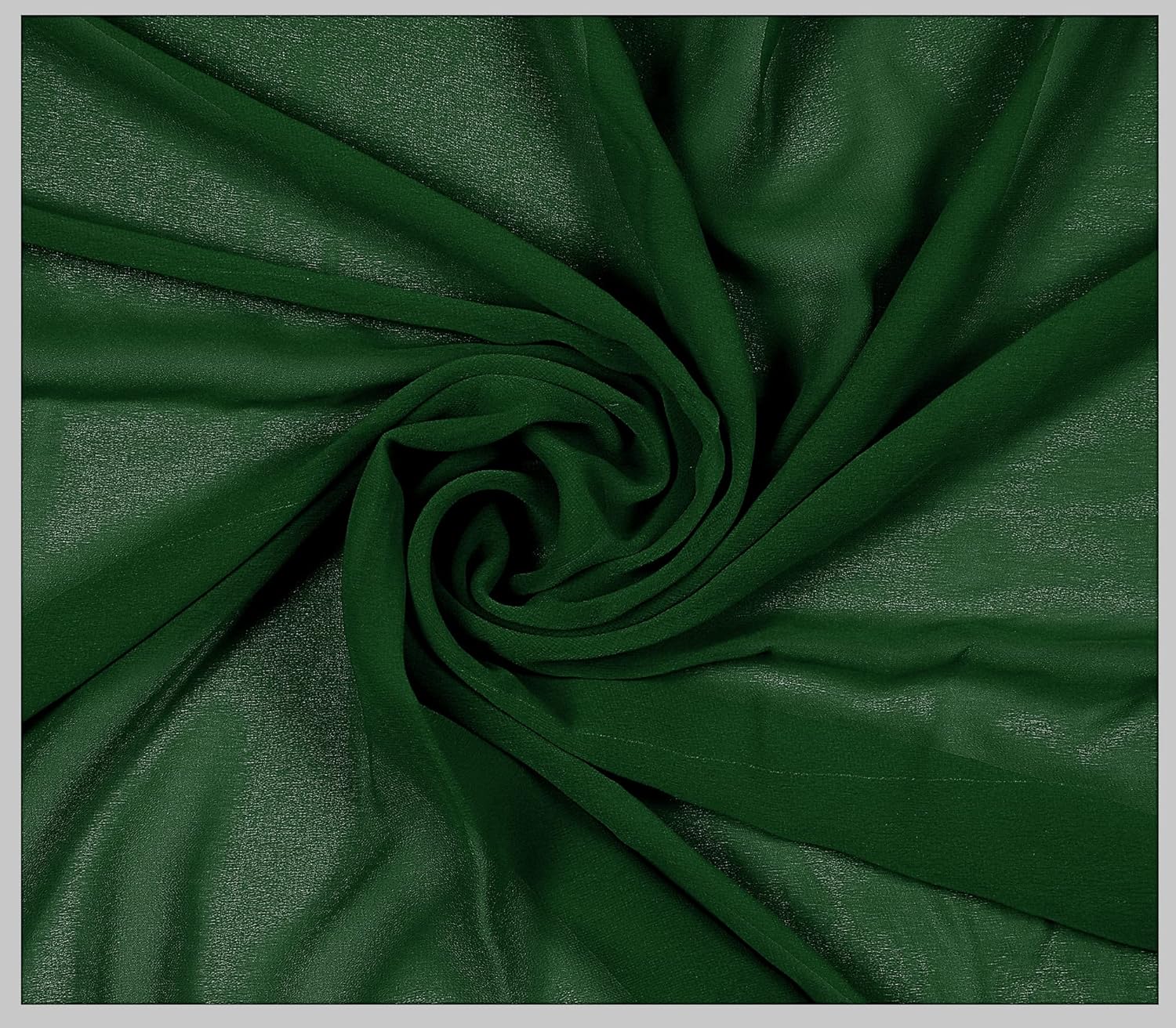 MDS Pack of 30 Yard Chiffon Fabric for Wedding Party Decor
