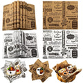 1000 Pcs Deli Wax Paper Sheets for Food - Grease Resistant Liners