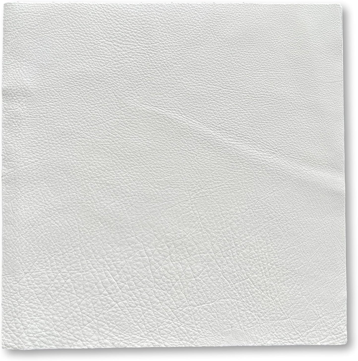 Natural Grain Cow Leather Pre-Cut Squares for Crafting Projects