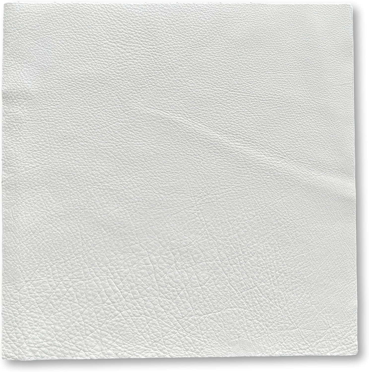 Natural Grain Cow Leather Pre-Cut Squares for Crafting Projects