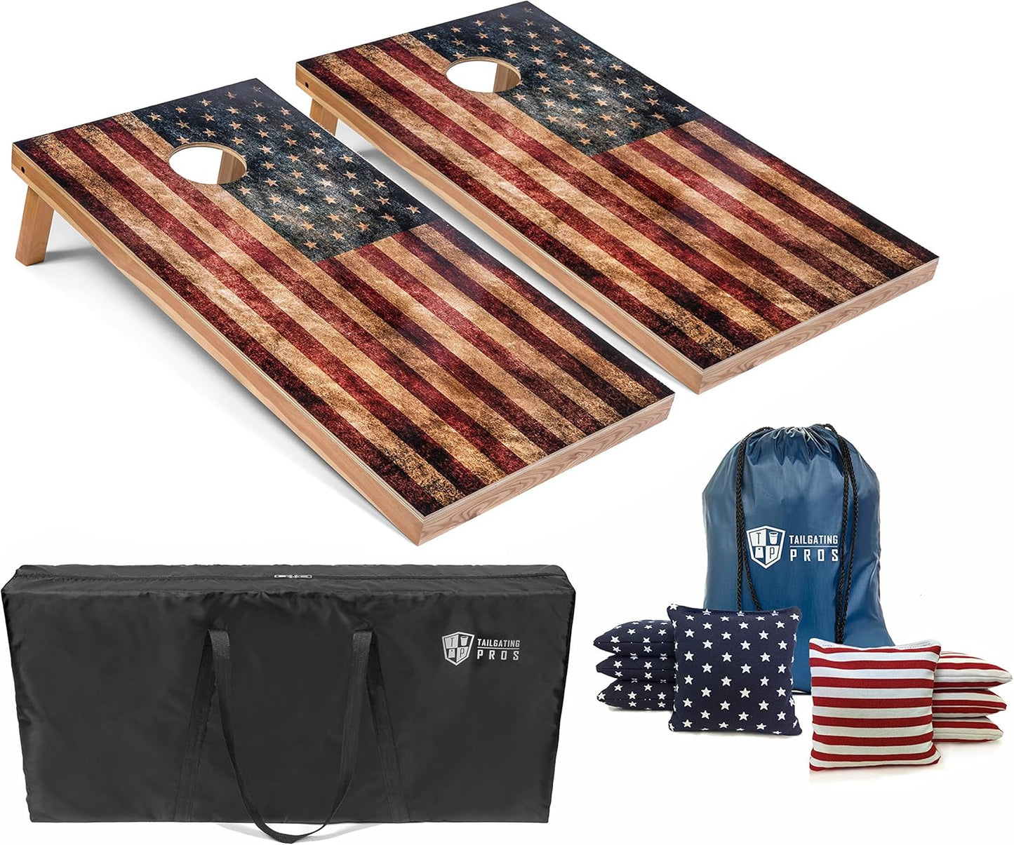 Tailgating Pros Cornhole Board Set - Perfect for Outdoor Fun