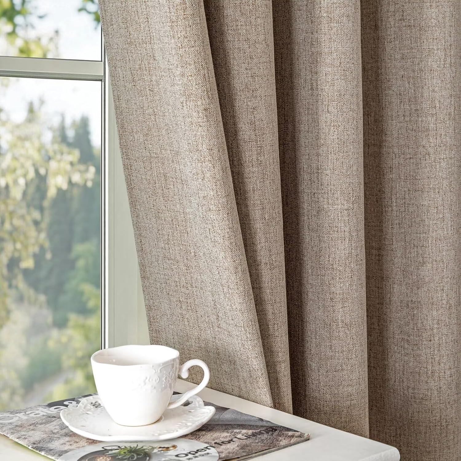 100% Blackout Curtains for Bedroom and Living Room Decor