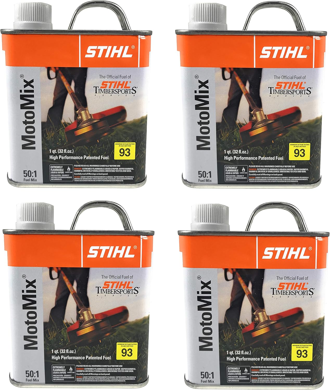 Stihl MotoMix Premixed Fuel 32oz Can for Optimal Engine Performance