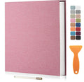 Large Photo Album Self Adhesive Scrapbook Album - Holds Multiple Sizes