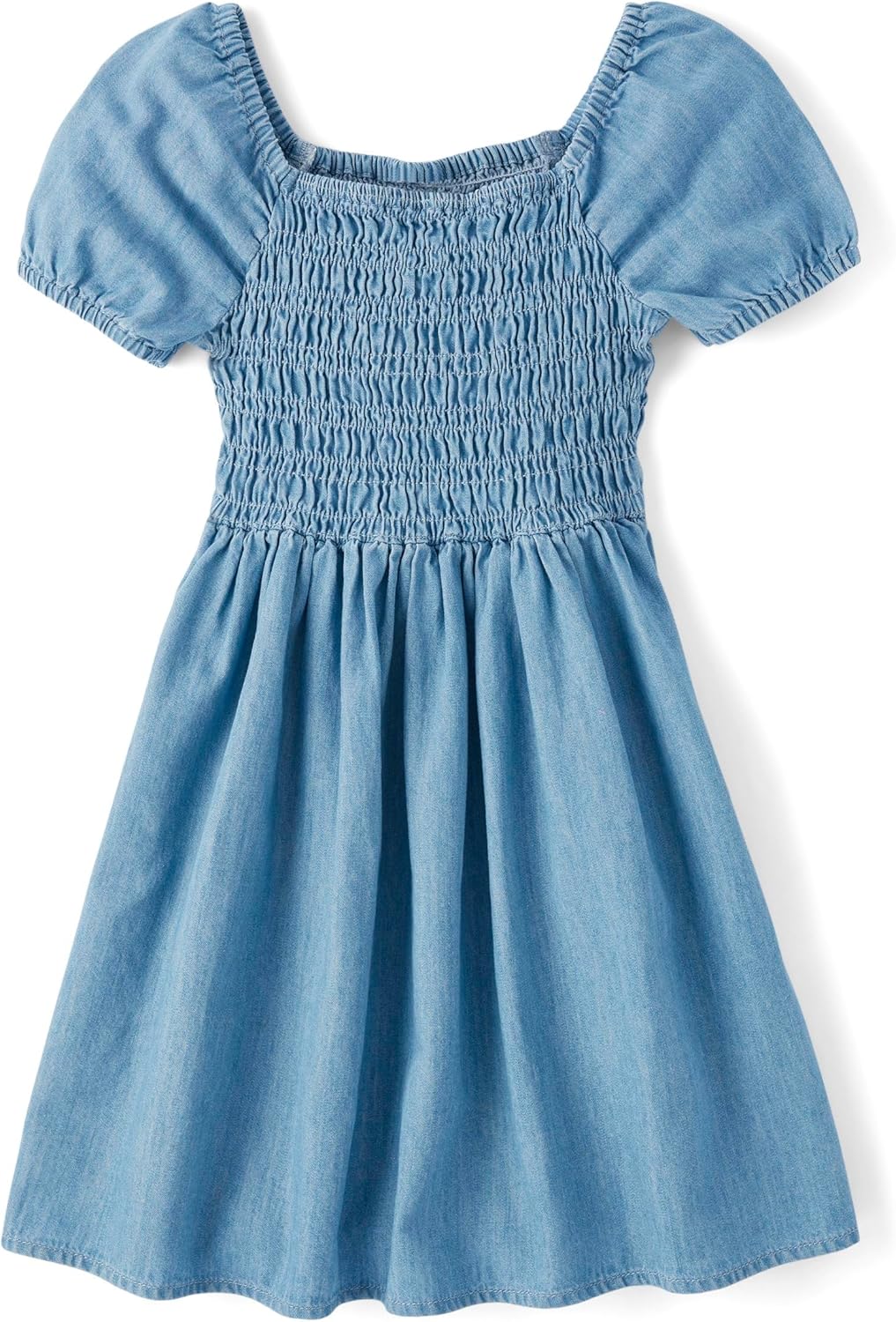 The Children's Place Girls' Short Sleeve Smocked Summer Dresses