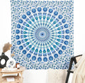Bohemian Peacock Tapestry 50 x 60 Inches