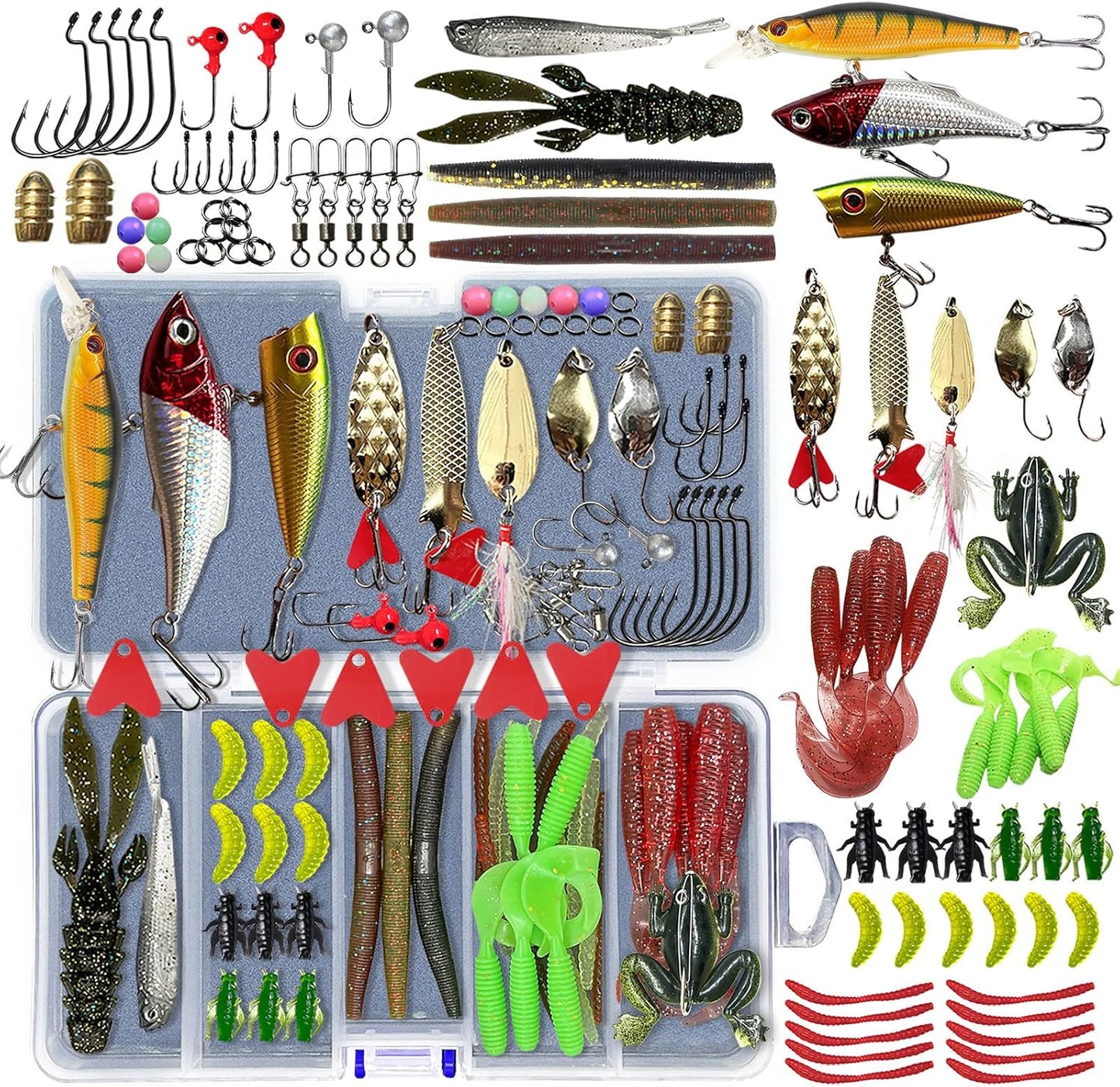 Bass Trout Fishing Lures Set - Reel in Big Catches!
