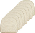 Klear Vu Omega Non-Slip Chair Cushions - U-Shaped 8 Pack