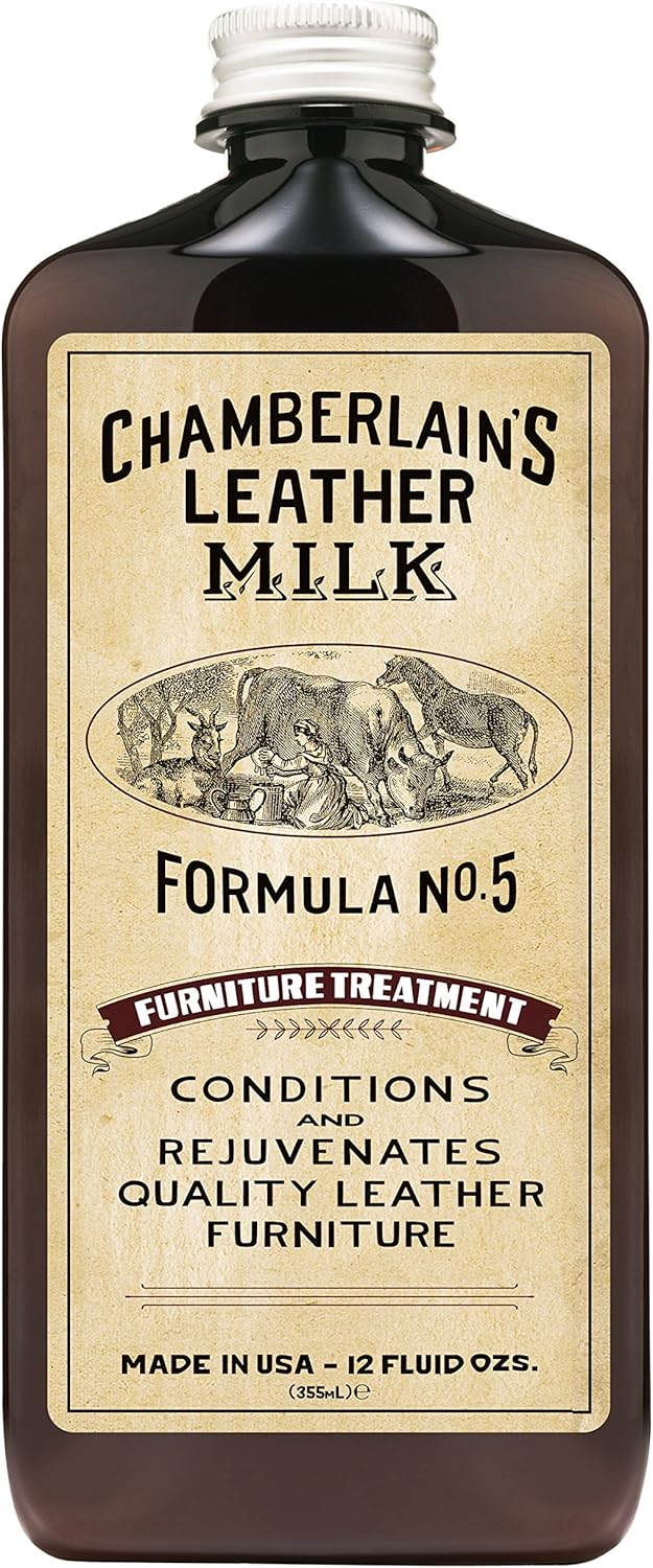 Leather Milk Furniture Conditioner - Non-Toxic Care - Made in USA