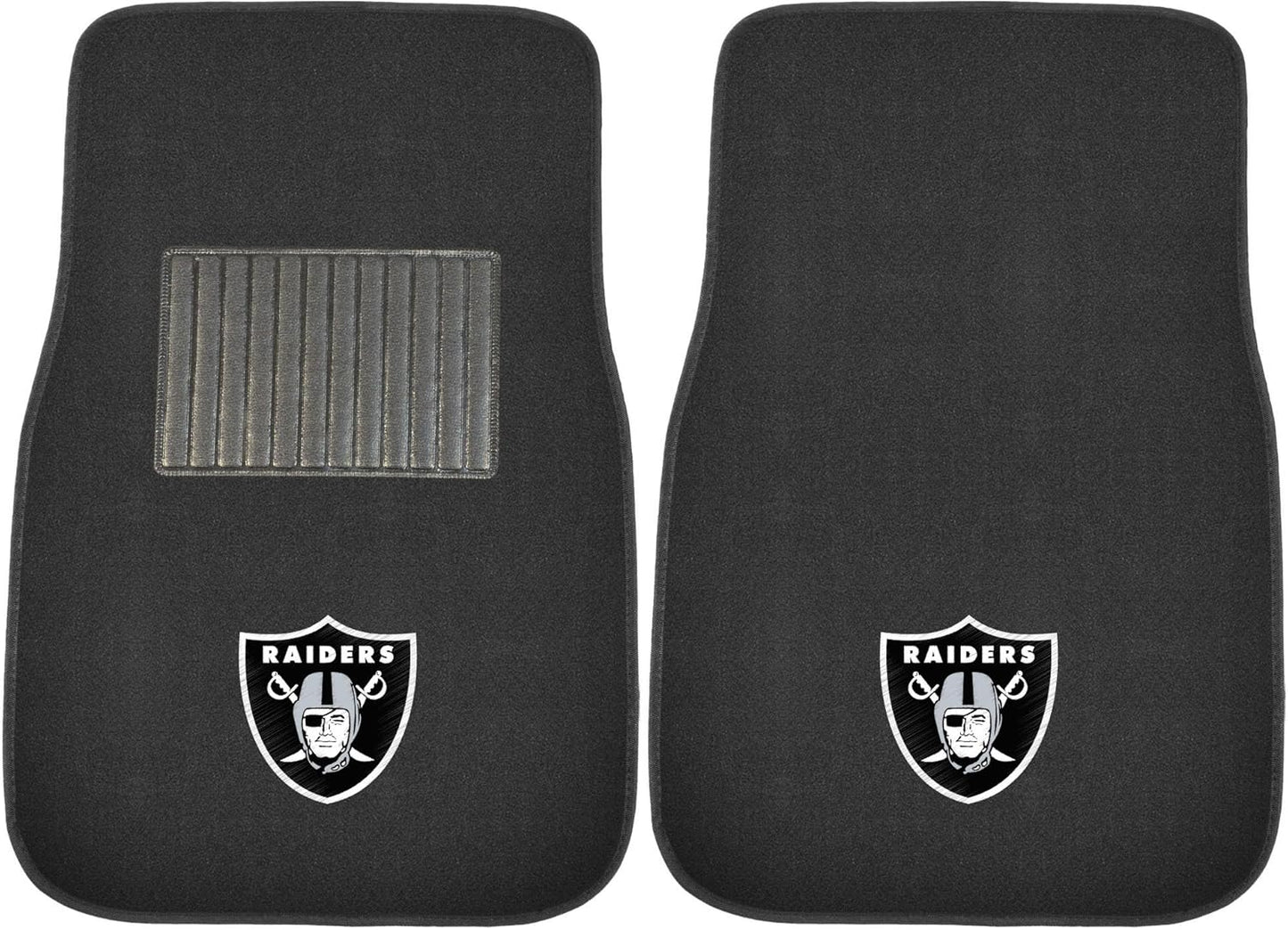 FANMATS NFL Unisex-Adult 2-Piece Car Mat Set for Team Spirit