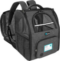 Expandable Pet Backpack Carrier for Travel and Hiking Adventures