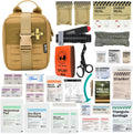 IFAK Trauma Kit with C-A-T Tourniquet for Emergencies and Travel