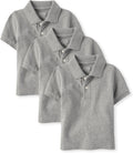 Children's Short Sleeve Polo Shirt - Durable Cotton School Classic