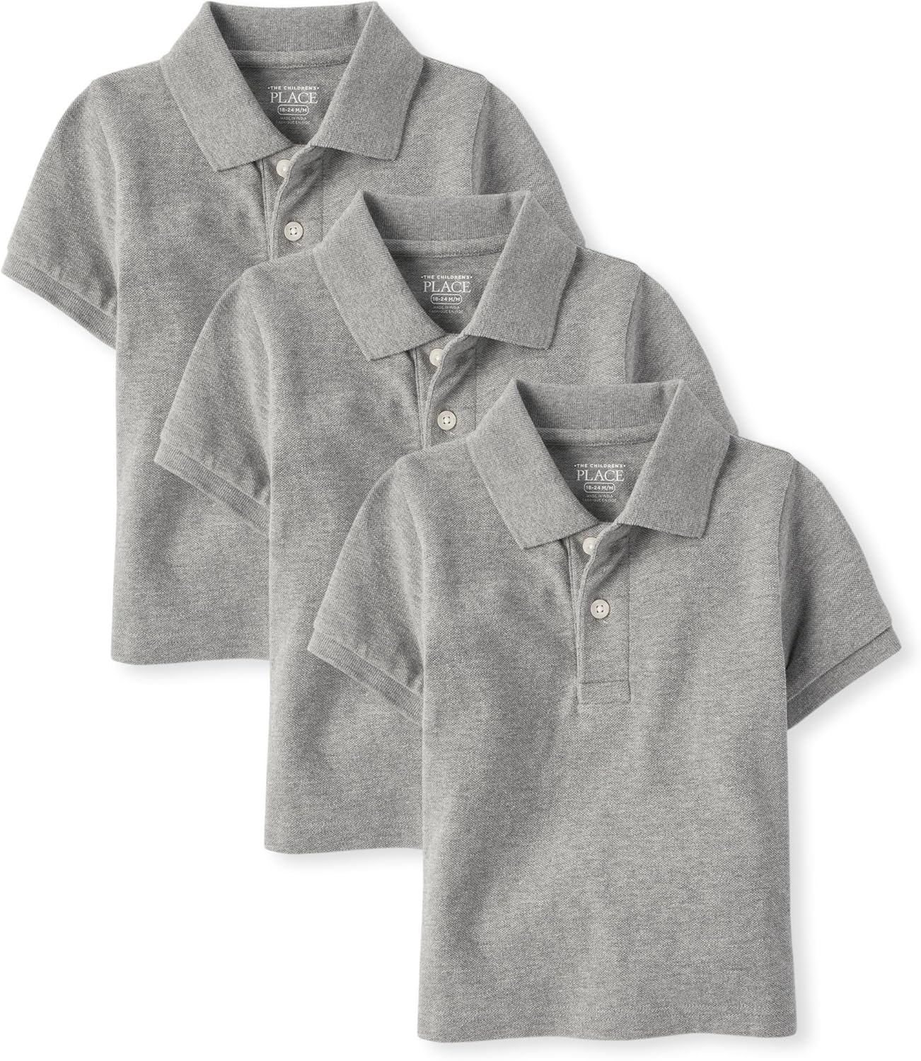 Children's Place Baby and Toddler Boys Short Sleeve Polo Shirt