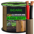 GEARit Outdoor Speaker Wire 14 Gauge for Direct Burial Use