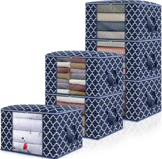 Large Blanket Storage Bags for Bedding and Clothes Organization