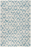 Melange Diamond Machine Washable Area Rug 2 ft x 3 ft - Easy Care