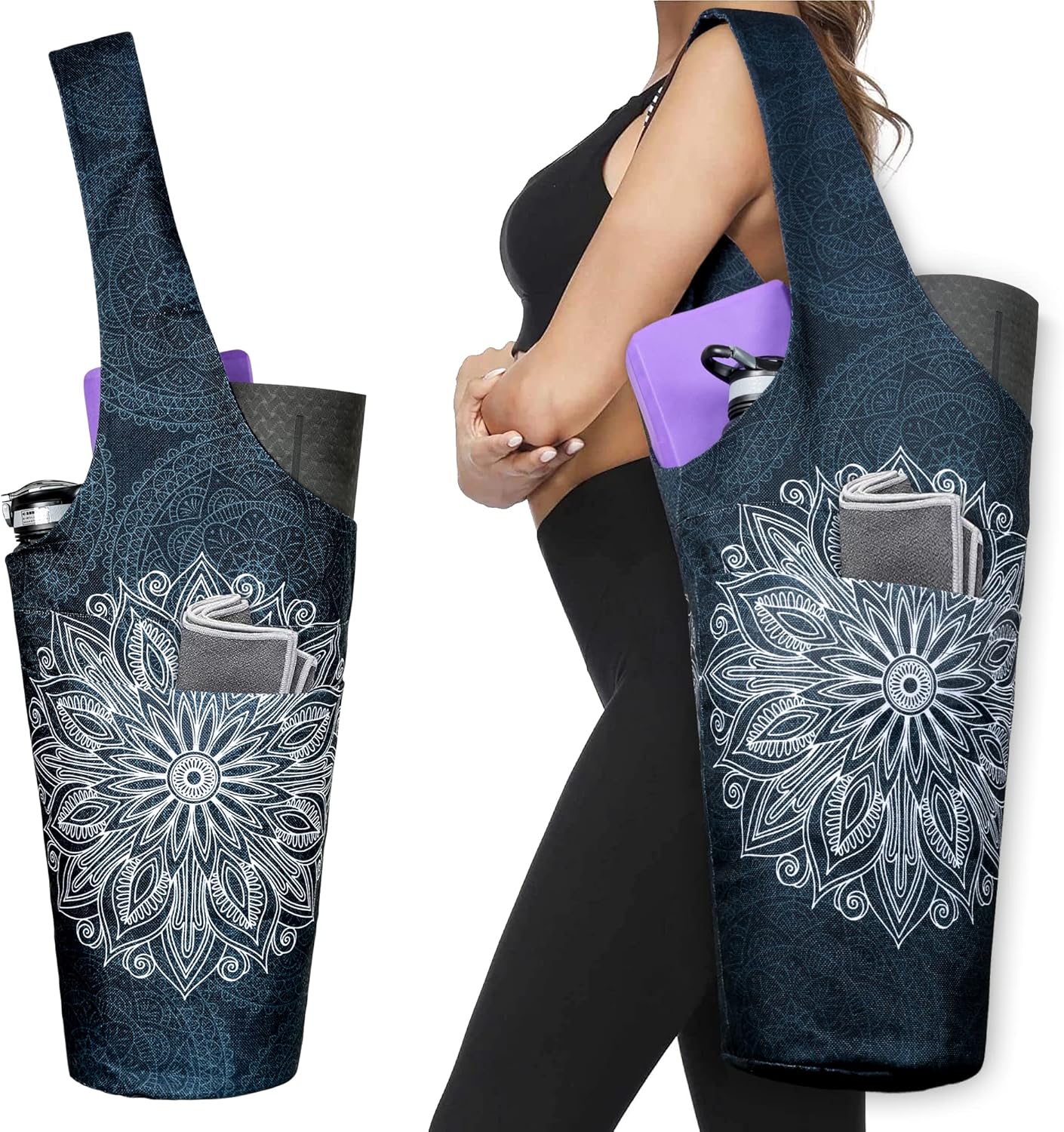 Yoga Mat Bag with Spacious Pockets - BagYG