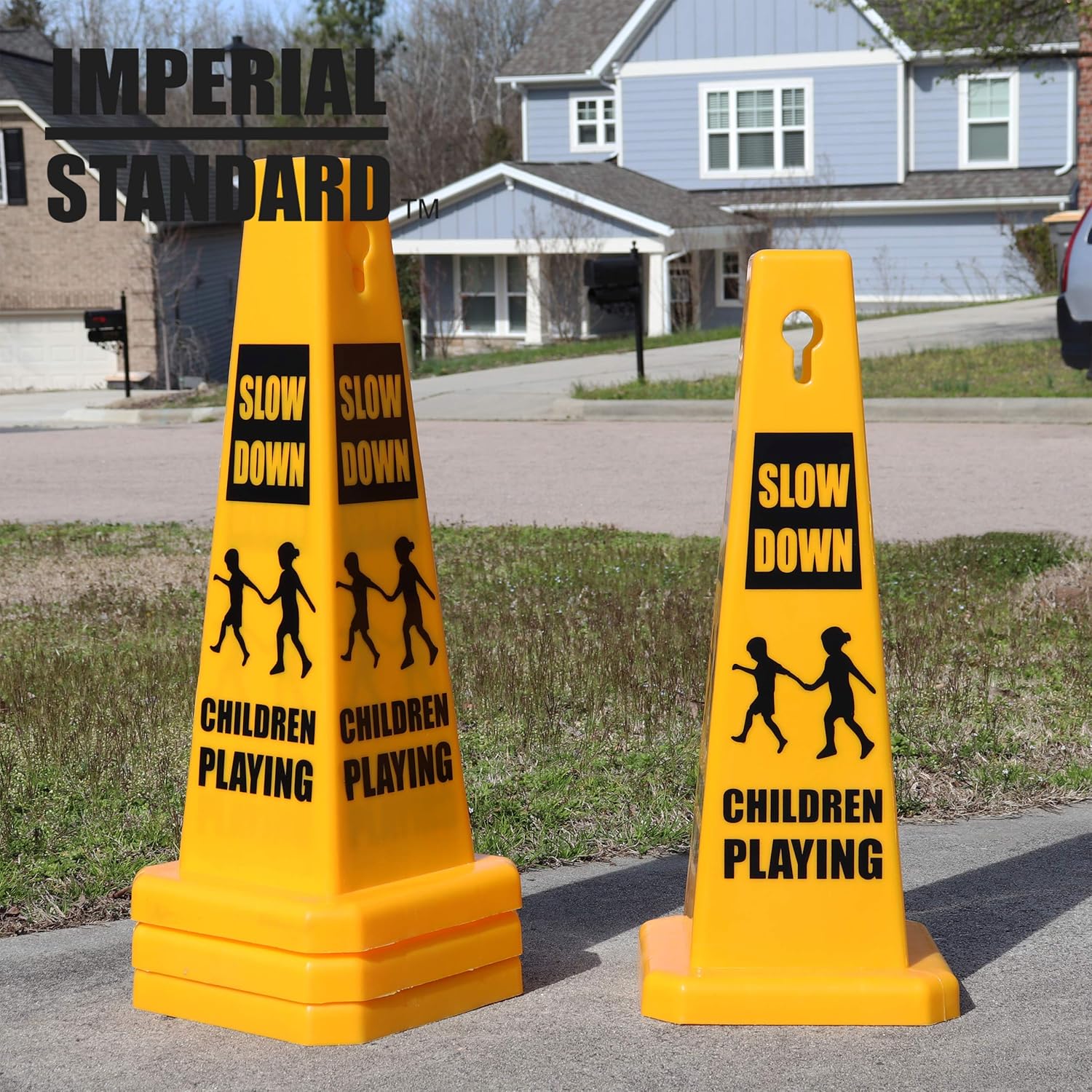 Imperial Standard Children Playing Cones for Safety and Fun