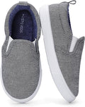 Toddler Slip On Canvas Shoes for Kids - Lightweight Play Sneakers