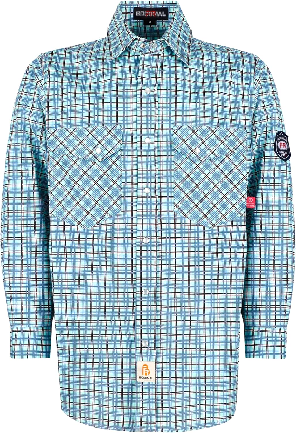 BOCOMAL FR Shirts Flame Resistant for Safety and Comfort