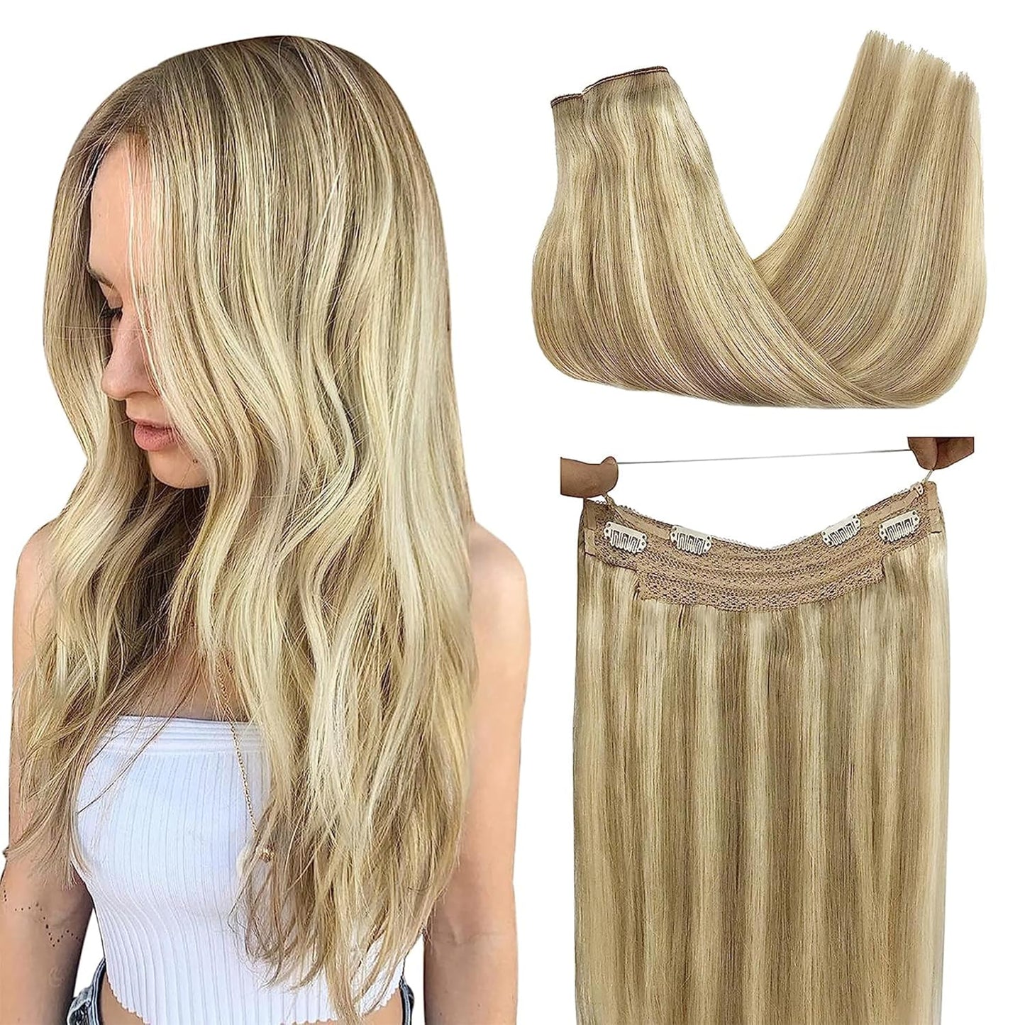 GOO GOO Wire Hair Extensions for Effortless Style and Comfort