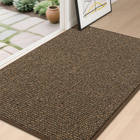 BEQHAUSE Dirt Trapper Door Mat 32in x 48in for Home Entry