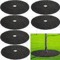 Rubber Mulch Tree Ring 6 Pack 24 in - Durable Weed Barrier