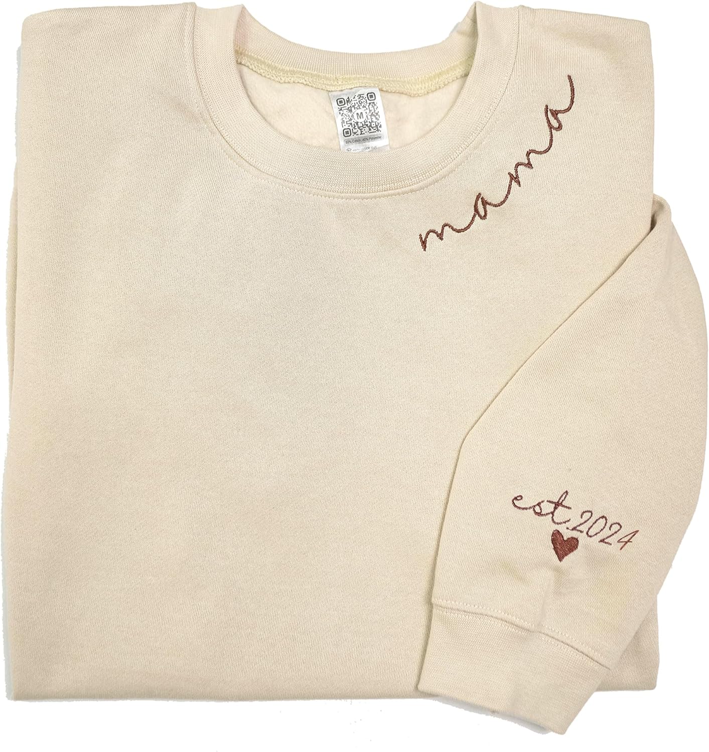 Custom Mama EST Sweatshirt - Personalized Mother's Day Gift