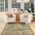 Nourison Aloha 5ft x 8ft Ivory Green Outdoor Area Rug Review