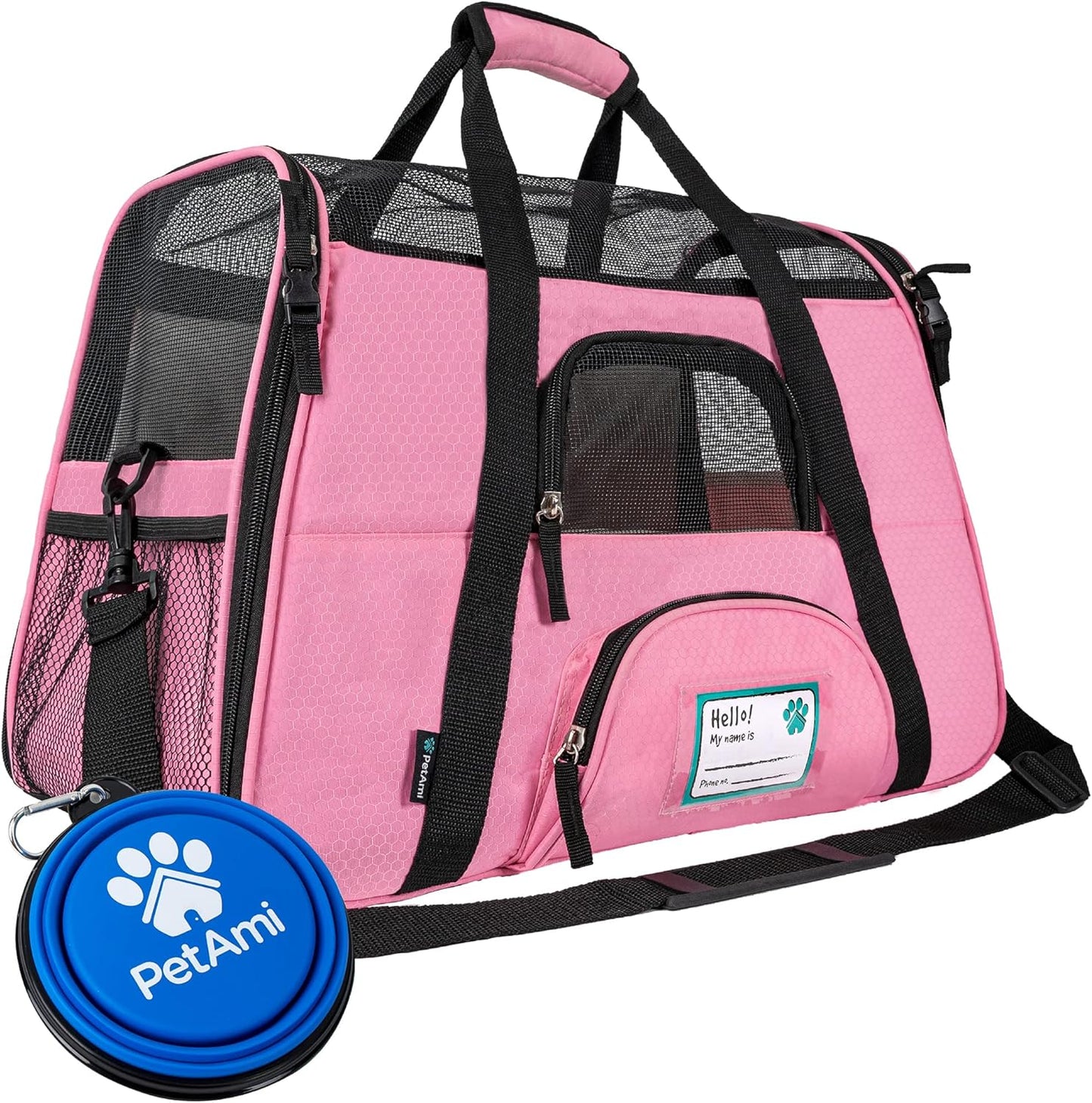 PetAmi Airline Approved Pet Carrier for Cats and Small Dogs