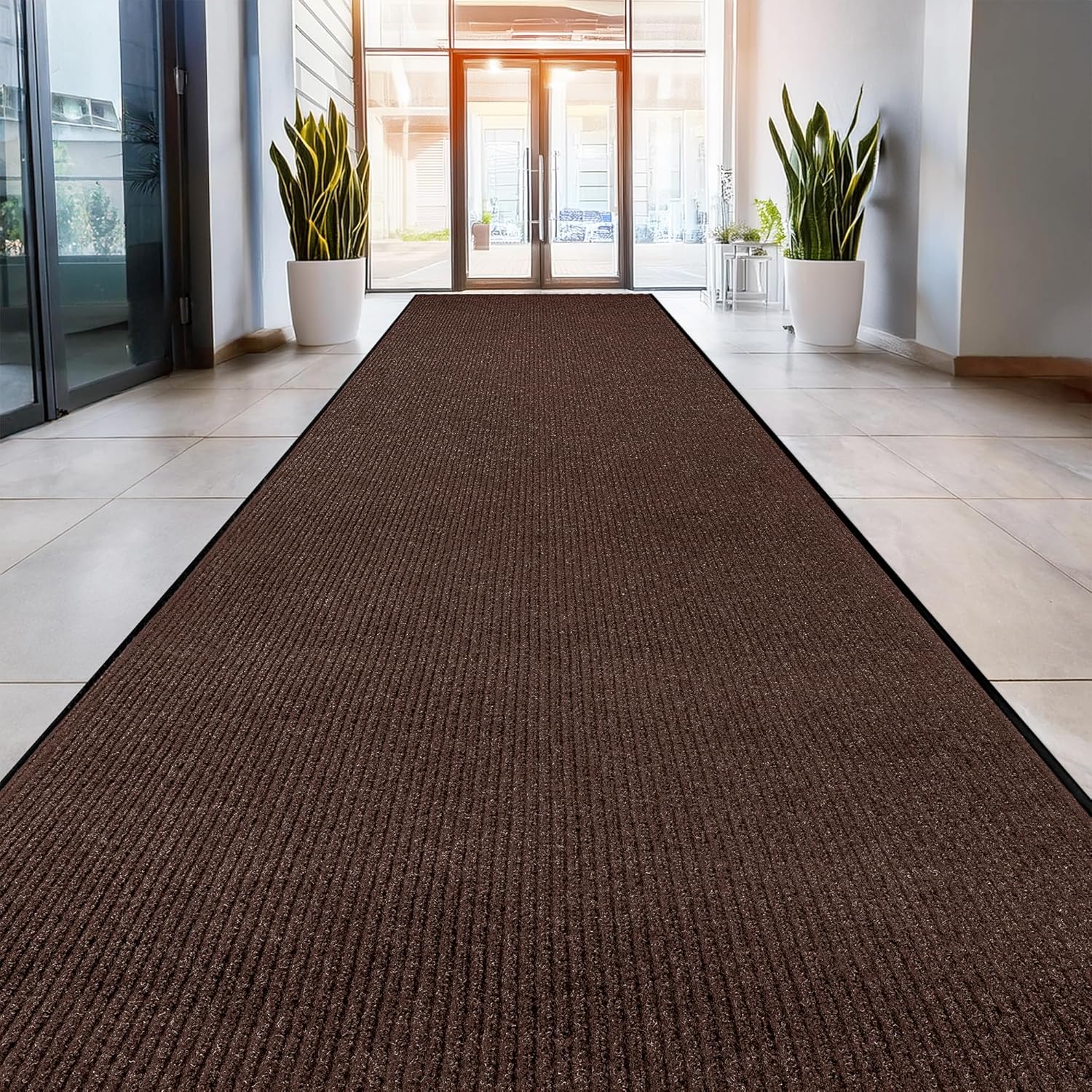 MaxMat Extra Large Rubber Entry Mat - Heavy Duty, Waterproof