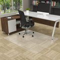 Clear 35 x 55 Office Chair Mat for Low Pile Carpet - Easy Glide!