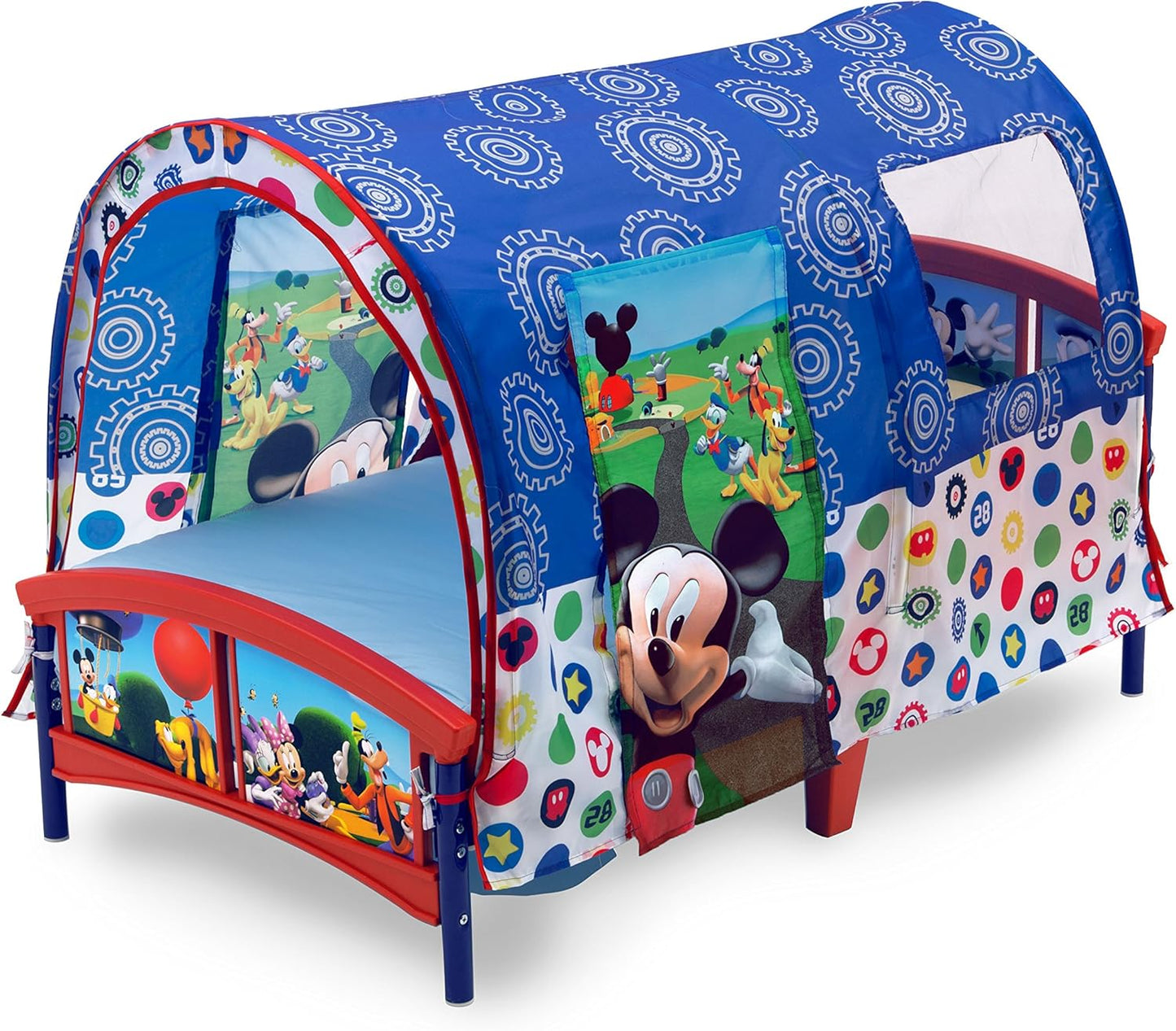Mickey Mouse Toddler Tent Bed - Cozy Dreamland!