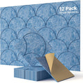 Soundsbay 12-Pack Acoustic Panels 12 x 12 in - Self-Adhesive Noise