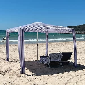 CoolCabanas Beach Canopy Sun Shade Shelter Tent for Family Fun