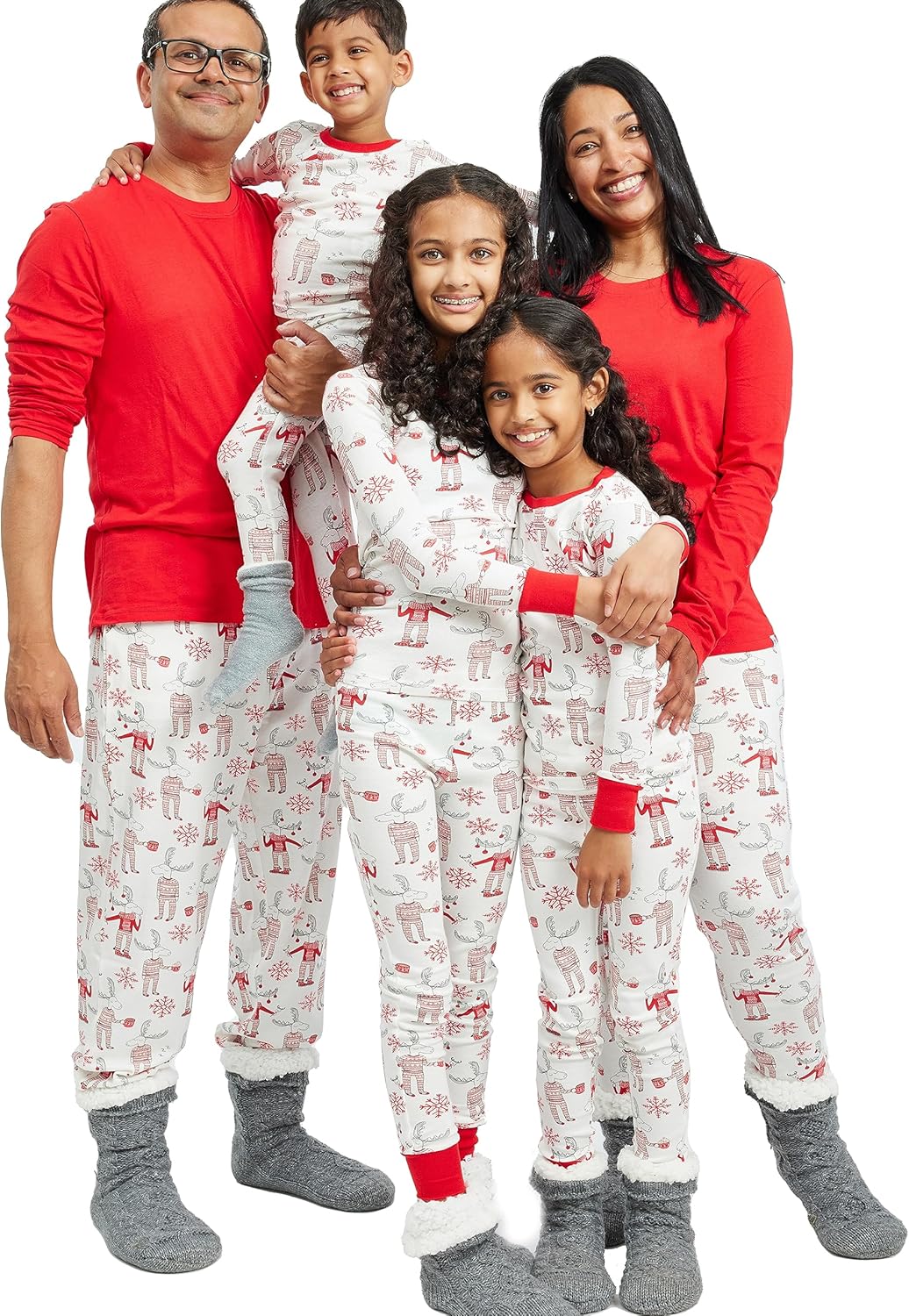 HonestBaby Family Matching Holiday Pajamas for Everyone