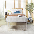 Best Price Mattress 18 Inch Metal Platform Bed Frame - Sturdy Twin