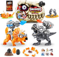 Smashers Dino Island T-Rex Battles Black Version - 50+ Surprises