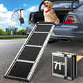 2025 Upgraded Dog Ramp for Car 71in Folding Ramp - Supports 330 lbs