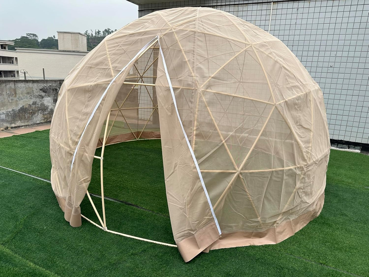 Gaonala 12ft Garden Dome Sunshade - Shade in Style!