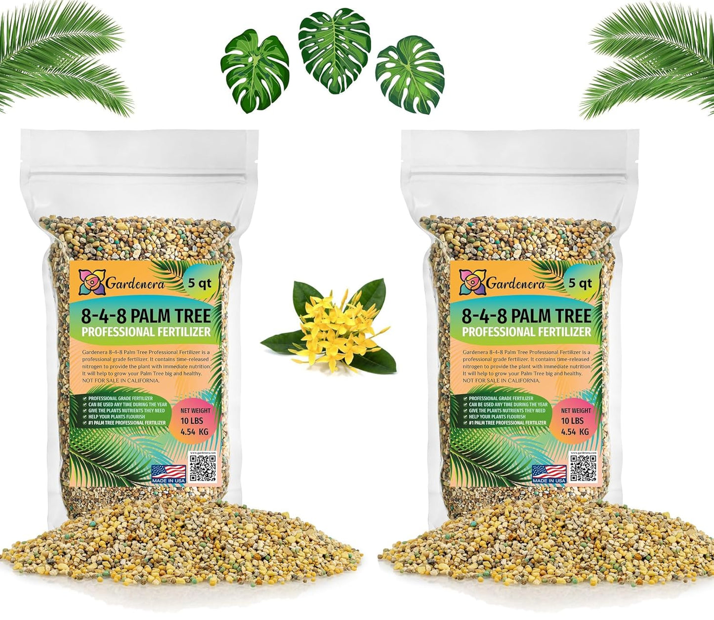 Premium 8-4-8 Professional Palm Tree Fertilizer for Healthy Growth